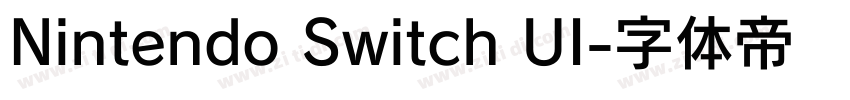 Nintendo Switch UI字体转换